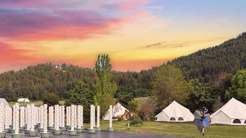 Landhotel Utopia Feels Botanical Glampground And Micro Farm