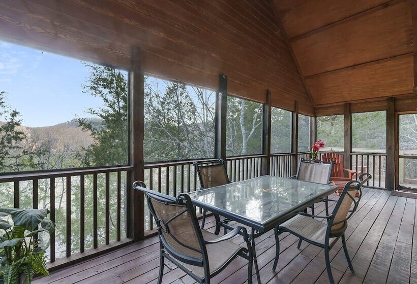 The Lodge On The Creek Branson West Cabin W/ Beautiful Views