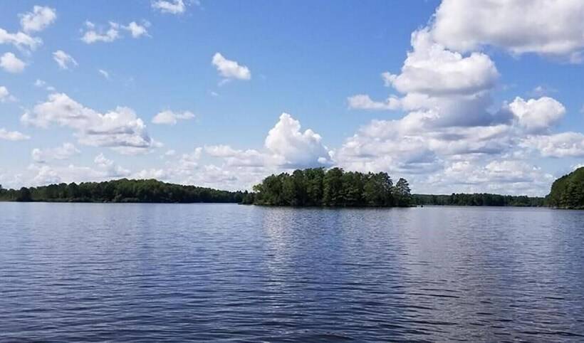 Tranquility On Teal Lake