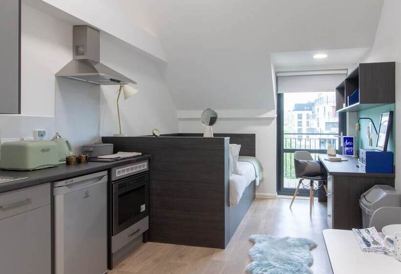 旅馆 Trendy Studios For Students Only   Bath