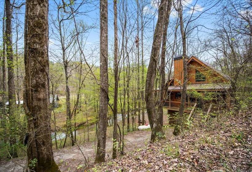 Bear Necessities Cozy Cabin Beside Briar Creek Fire Pit Wifi And Pet Friendly