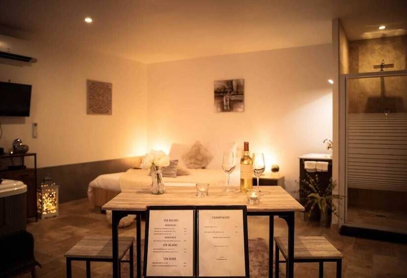 بنسيون Gites Spa De Charme L Etoile Spa