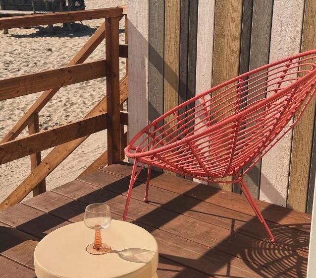 酒店 Strandhuisjes Zoomers Aan Zee