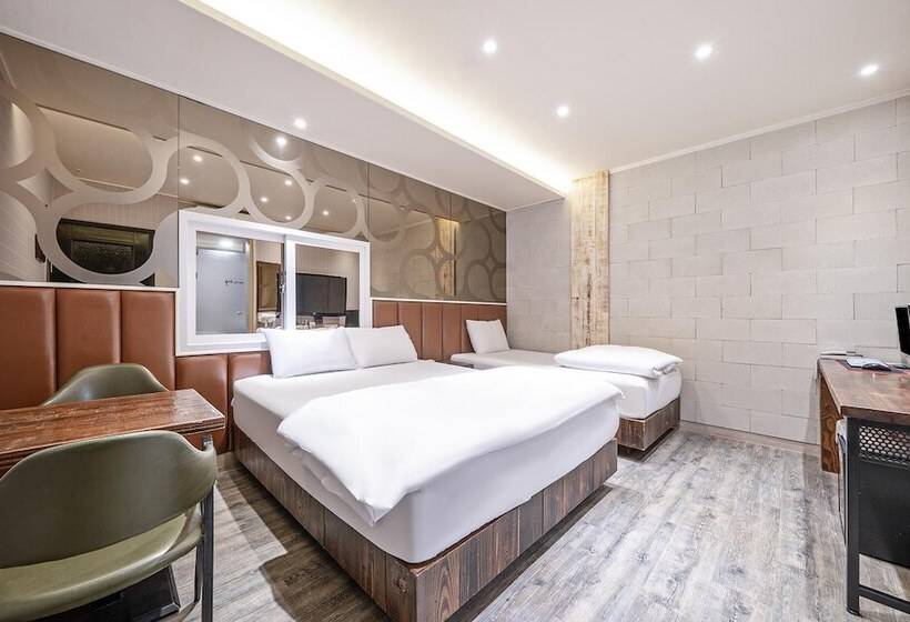 モーテル Daegu Dongdaegu Station Hotel Haru