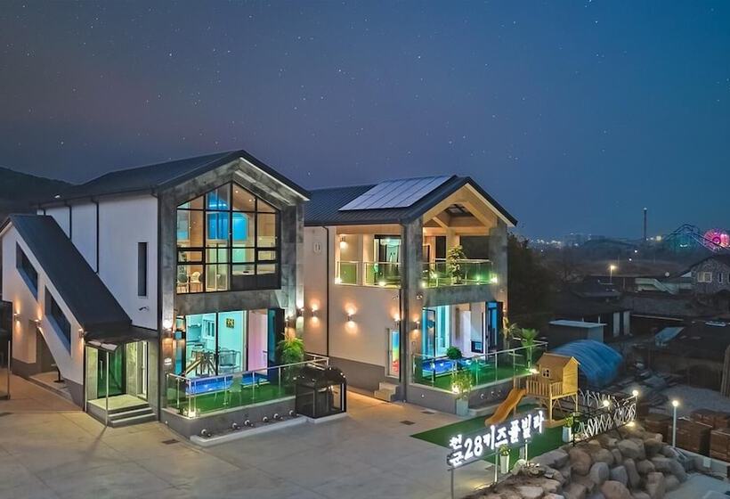 Pensione Gyeongju Cheongun28 Kids Poolvilla