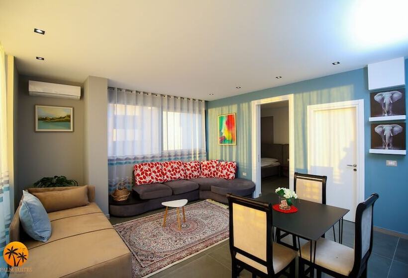 פנסיון Palm Suites Apartment Suite
