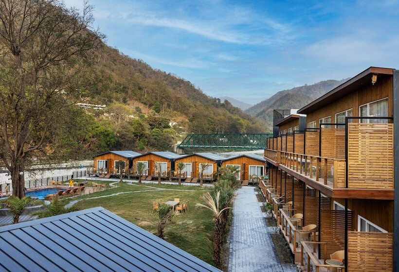 בית מלון כפרי Justa Rasa Retreat And Spa Rishikesh