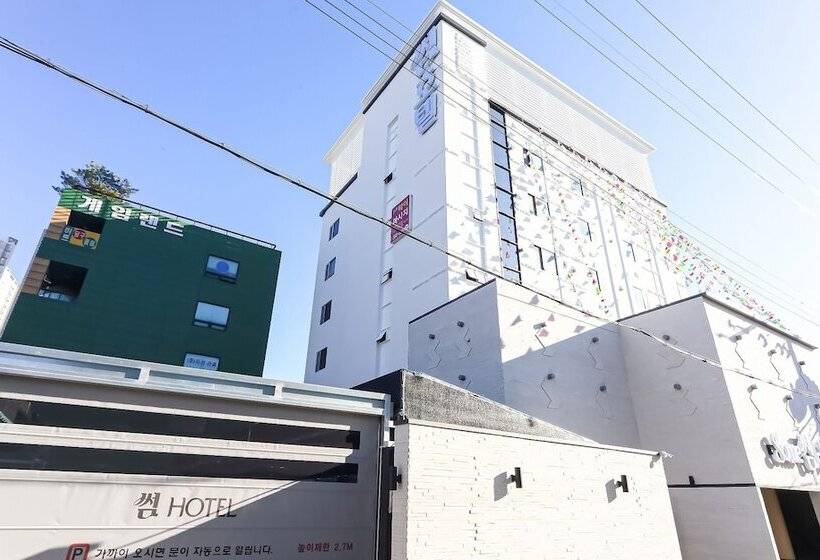 מוטל Yangsan Bukdong Hotel Somerset