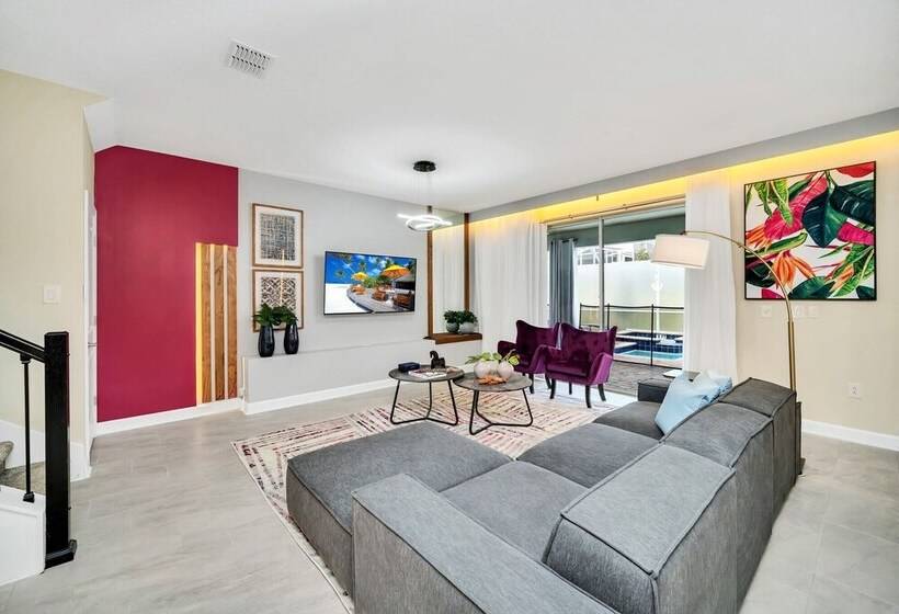 Magical Pool Home, Enchantments Theme Rooms   9bd 5ba 9cg1161