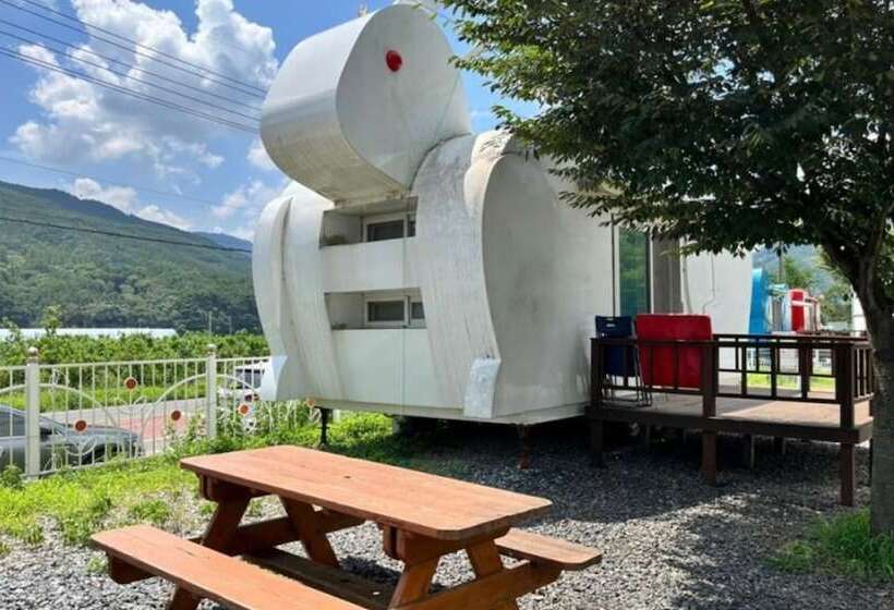 بنسيون Cheongdo Wonderland Dog Camping Caravan