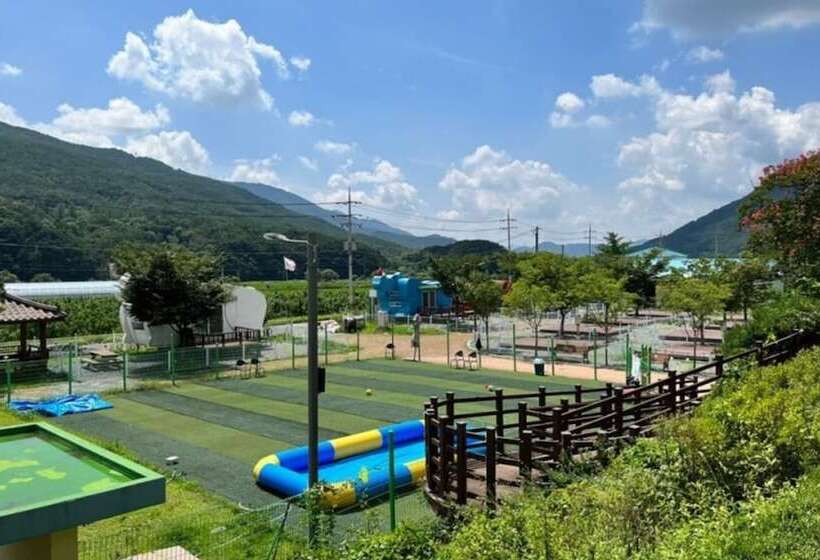 بنسيون Cheongdo Wonderland Dog Camping Caravan