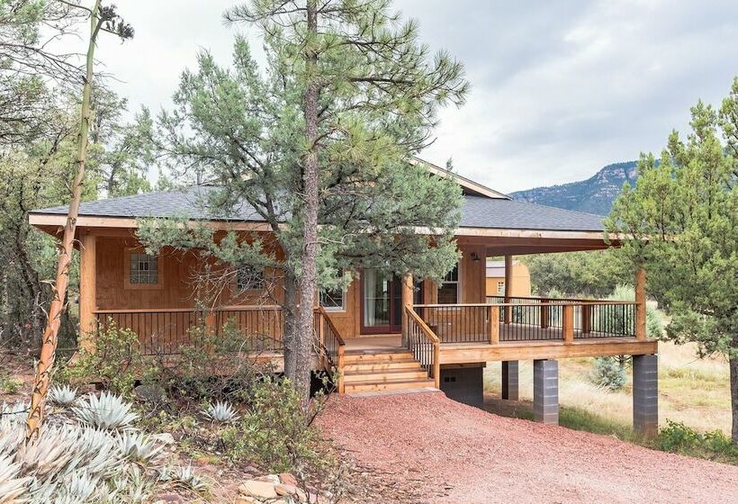 Pine Cabin With Sweeping Views! Private, Peaceful Getaway! Fun For Family! By Redawning