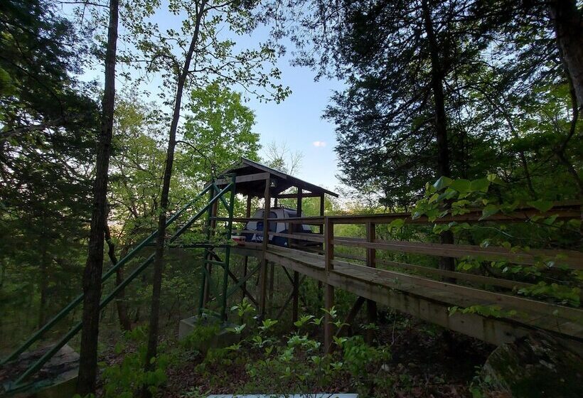 فندق Treetopper Fully Set Up Tent Site With Bbq, Firepit, Outdoor Pool & Hiking