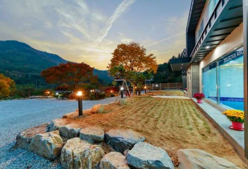 פנסיון Wonju Zelkova 480 Pool Villa