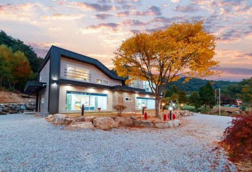 פנסיון Wonju Zelkova 480 Pool Villa