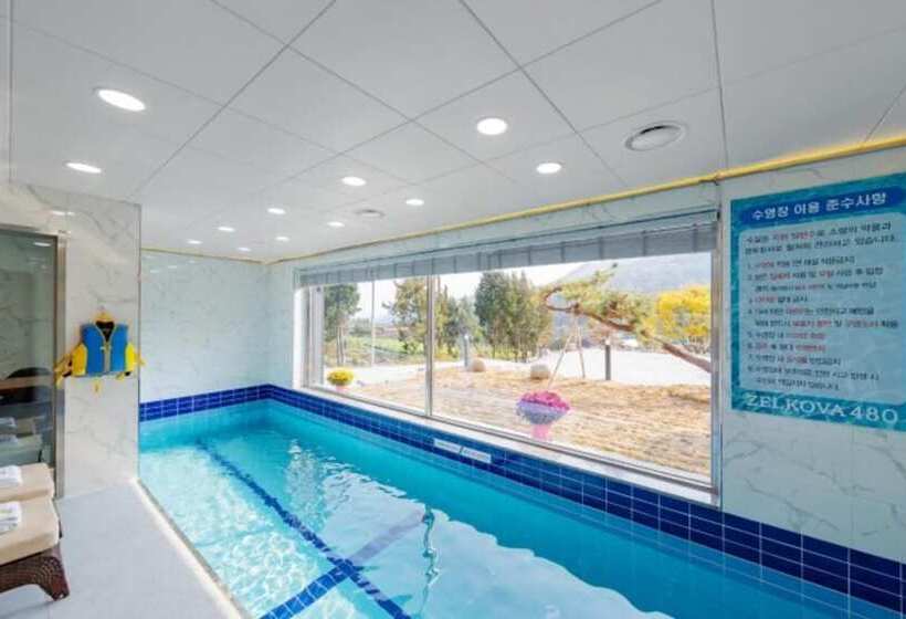 פנסיון Wonju Zelkova 480 Pool Villa