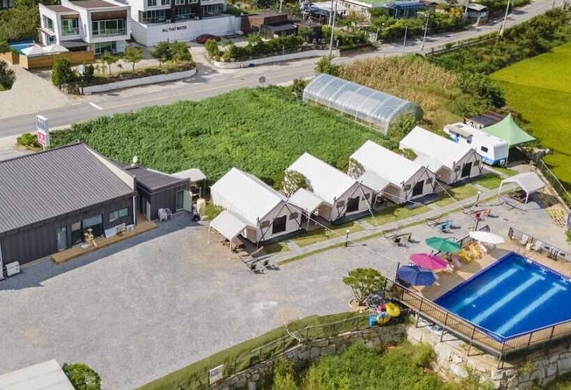 פנסיון Gapyeong Cheongchun Glamping & Caravan