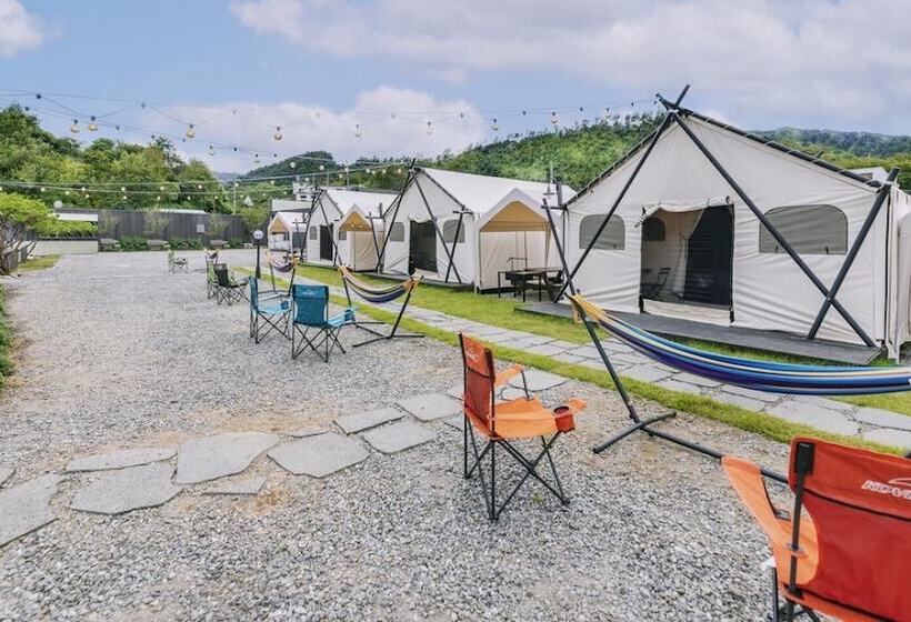 פנסיון Gapyeong Cheongchun Glamping & Caravan
