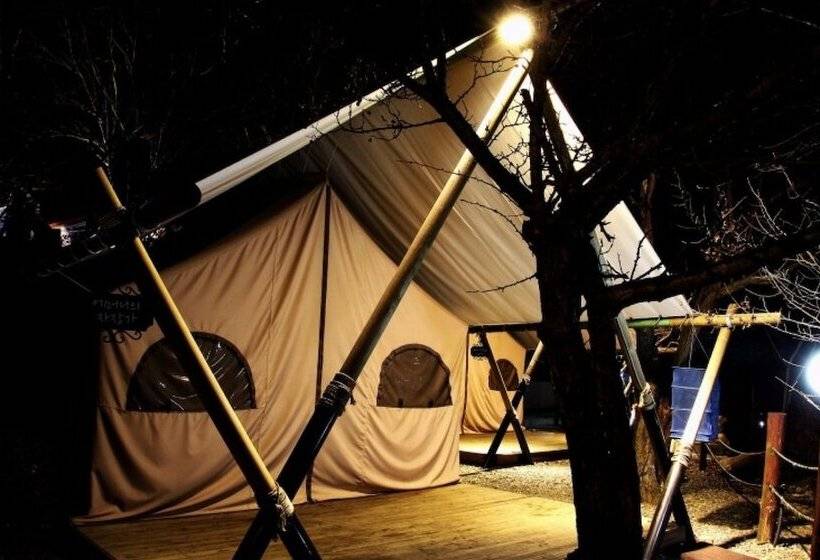 פנסיון Gapyeong Yongsu Greenland Glamping