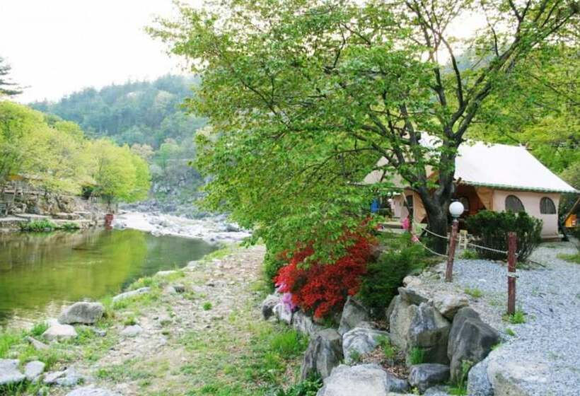 פנסיון Gapyeong Yongsu Greenland Glamping