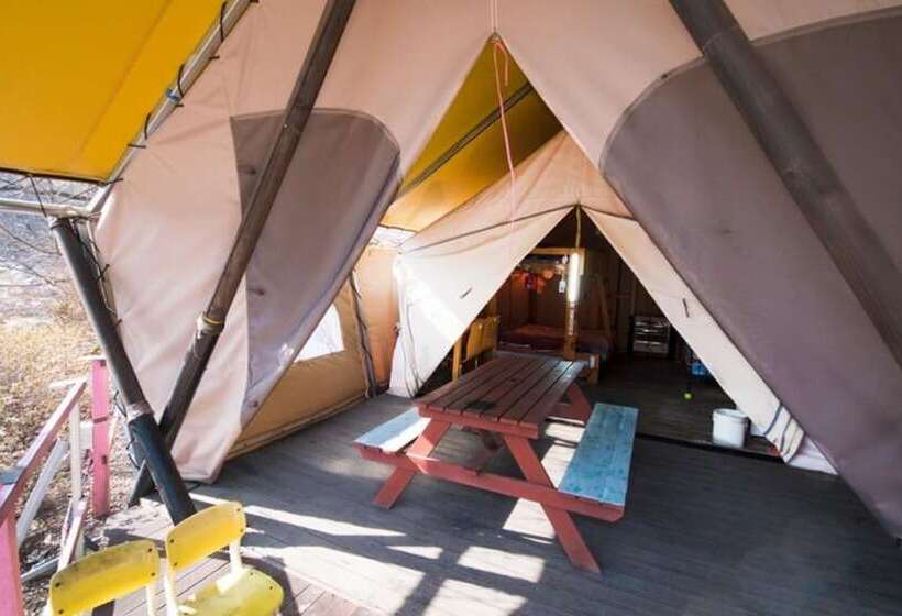 פנסיון Gapyeong Yongsu Greenland Glamping