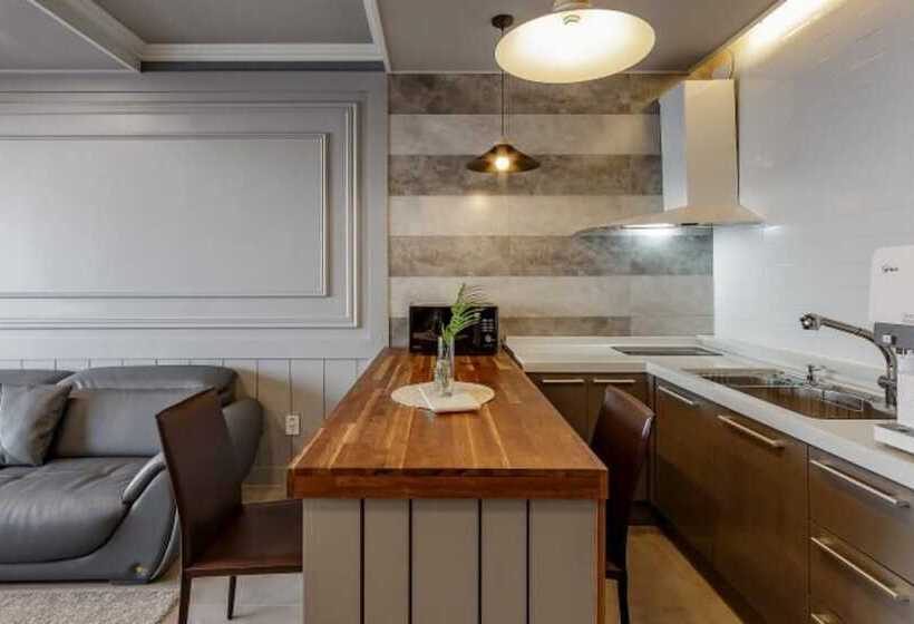 펜션 Gyeongju Blue 21 Pool Villa