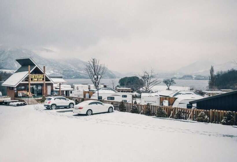 פנסיון Jecheon De Tours Camp Club