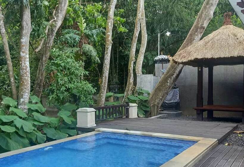 פנסיון Pandawa Villa Riverside By Wizzela