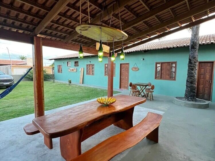 펜션 Casa Aconchegante 5 Min Praia Com Churrasqueira