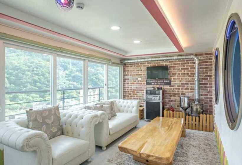 膳宿费 Gapyeong Michelle Pool Villa