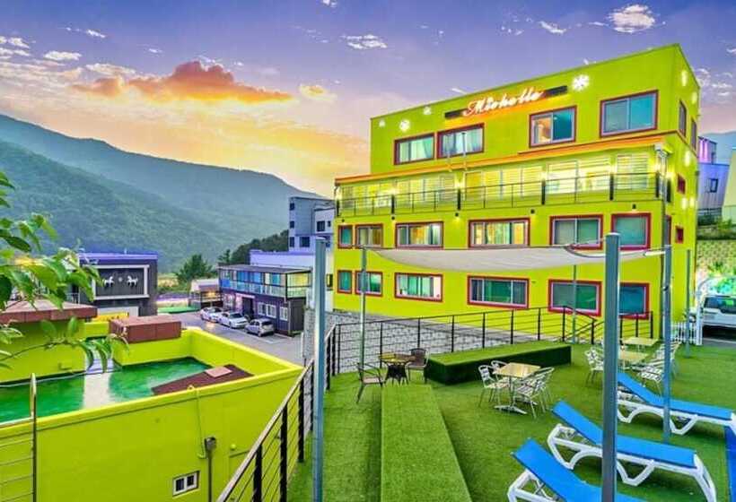 膳宿费 Gapyeong Michelle Pool Villa