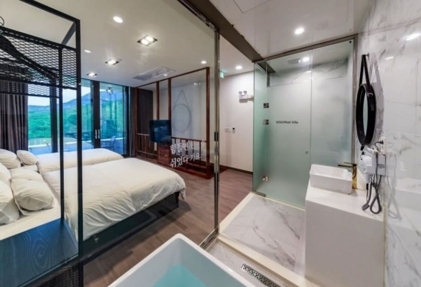 פנסיון Hapcheon Ylang Ylang Pool Villa