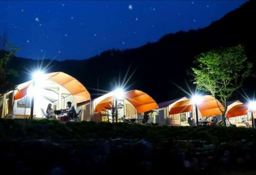 ペンション Hongcheon Hwani Glamping