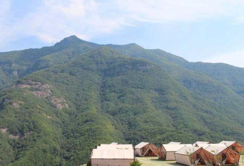 膳宿费 Muju Ppalgang Chima Resort Glamping