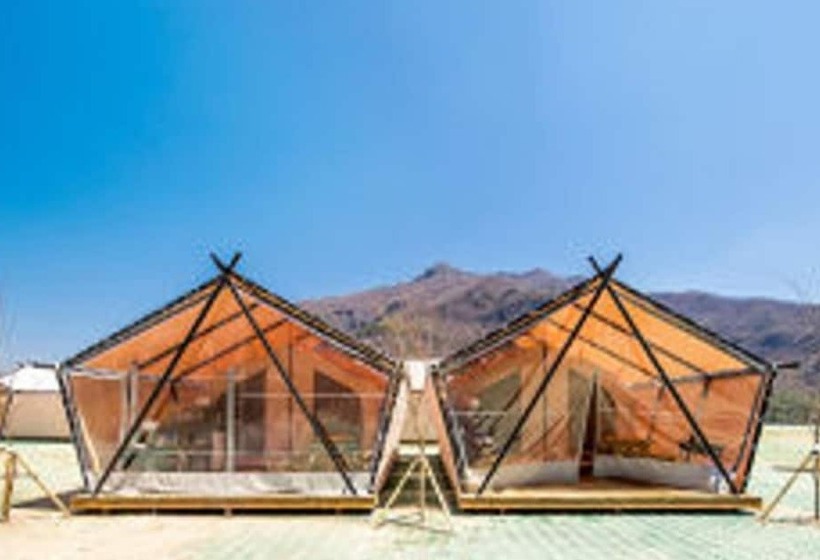 ペンション Muju Ppalgang Chima Resort Glamping