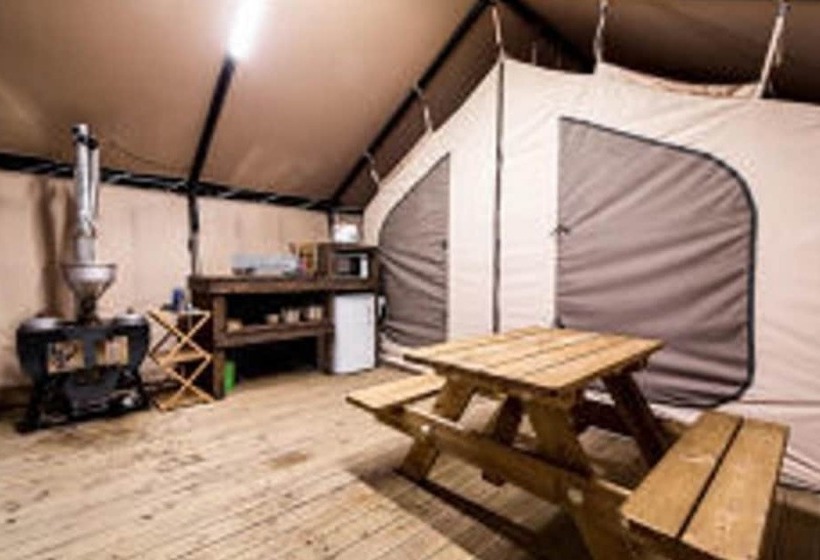 פנסיון Muju Ppalgang Chima Resort Glamping