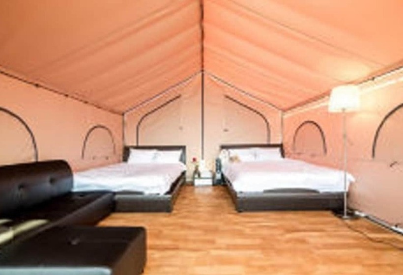 膳宿费 Muju Ppalgang Chima Resort Glamping