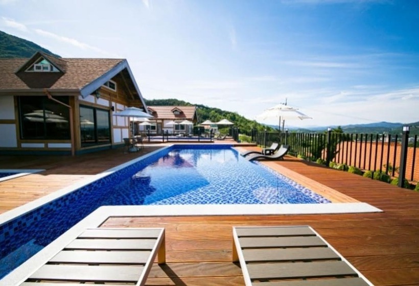 بنسيون Sancheong Pongdang Pool Villa