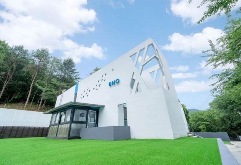 פנסיון Yangpyeong Uno House Pool Villa