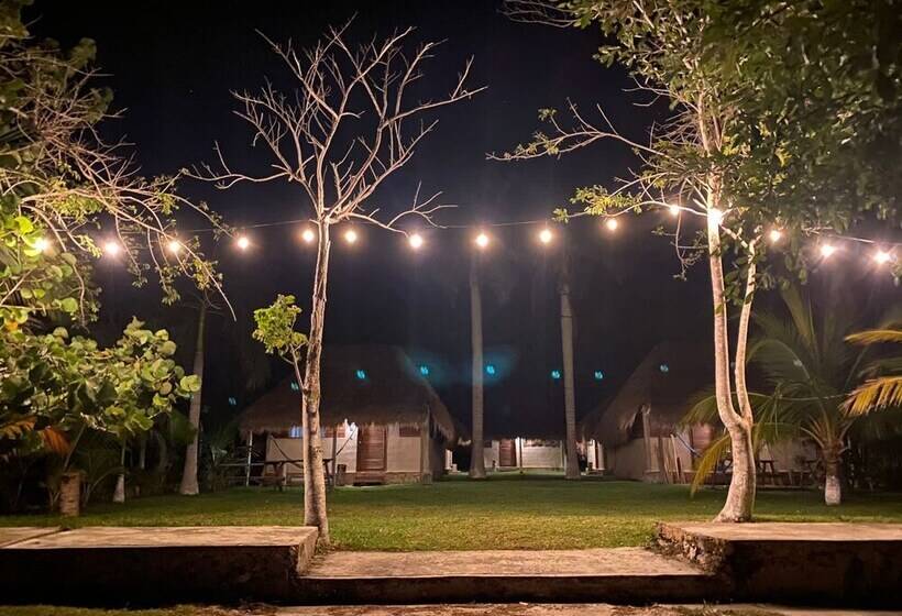 فندق Eco Cabañas Judith Bacalar