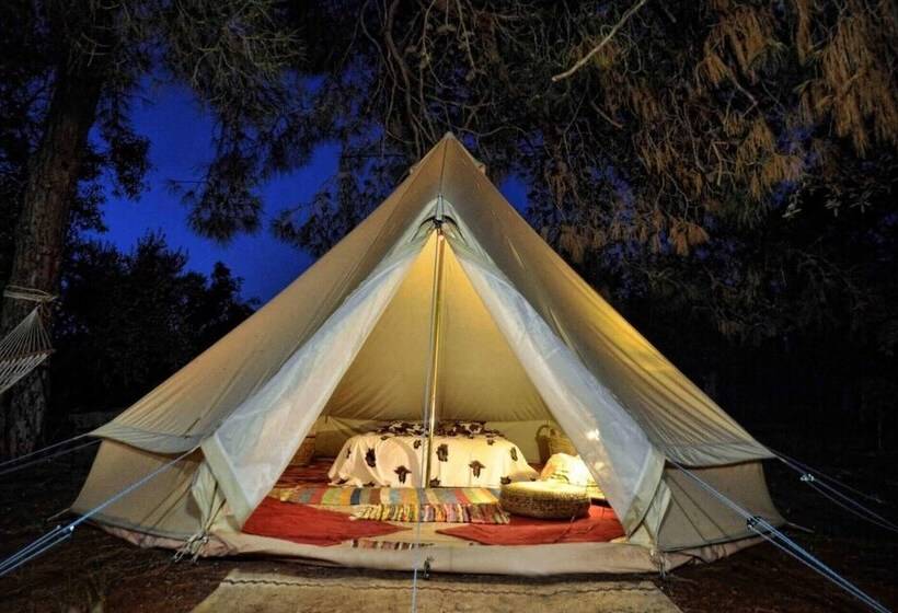Glamping At A Lovely Tent In Skiaxtro  Marathopoli