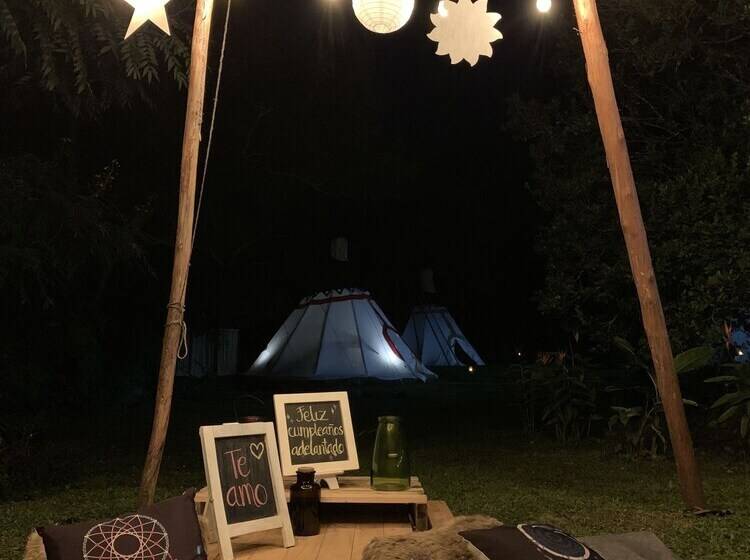 酒店 Refugio Del Bosque Glamping