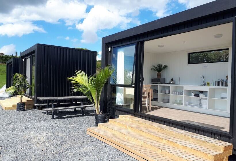 פנסיון Aotearoa Surf Eco Pods
