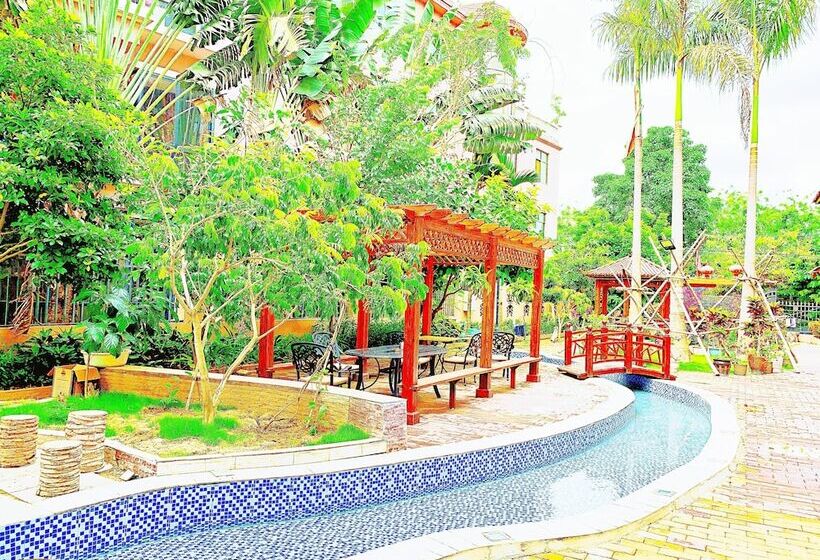 펜션 Sanya Jinji Liyuan Guesthouse