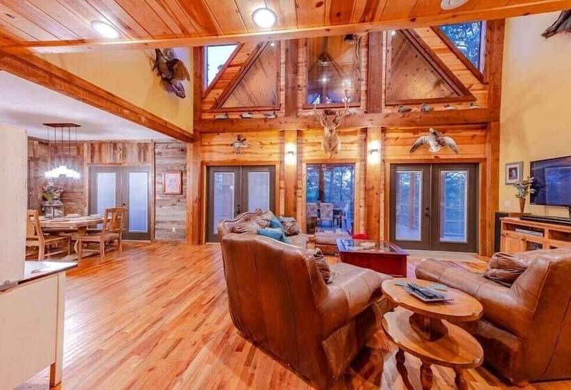 Mountain Fork Lodge With Wifi And Fire Pit By Redawning