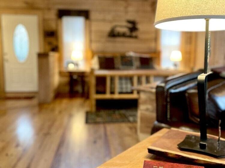 Private And Perfect!   Hot Tub, King Bed, Fireplace   Dog And Motorcycle Friendly Studio Cabin By Re