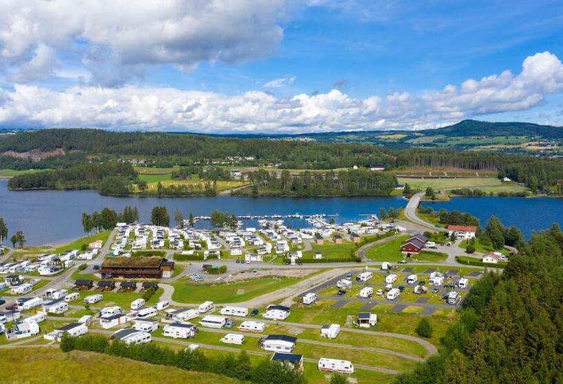 استراحتگاه Topcamp Mjøsa Brumunddal