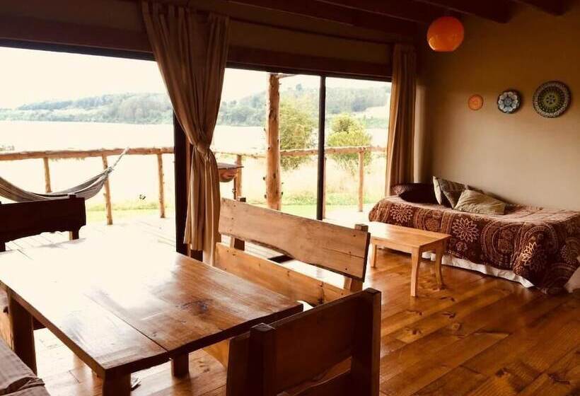 בית מלון כפרי Antuquelen Lodge Cabañas