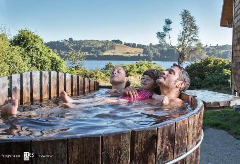 בית מלון כפרי Antuquelen Lodge Cabañas