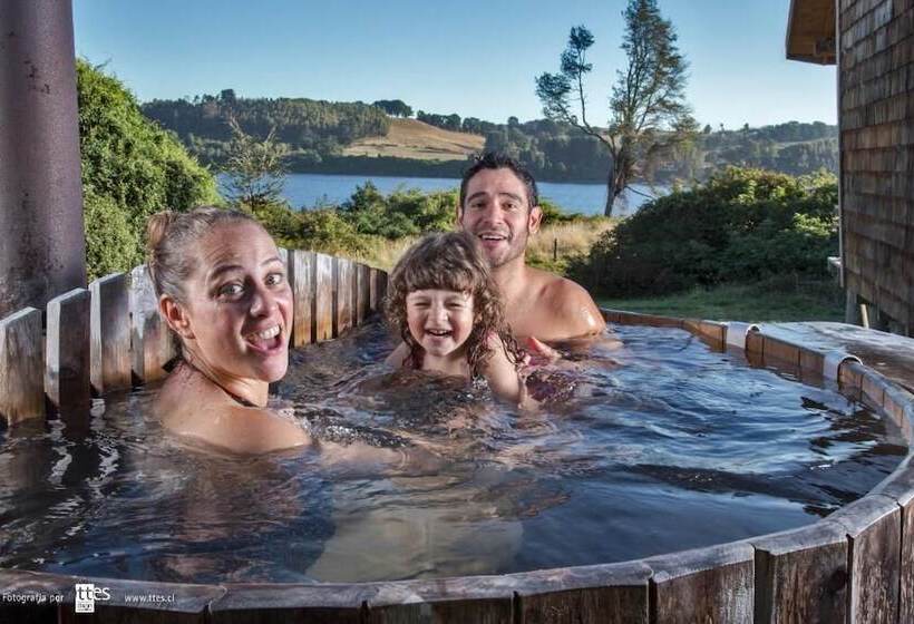 בית מלון כפרי Antuquelen Lodge Cabañas